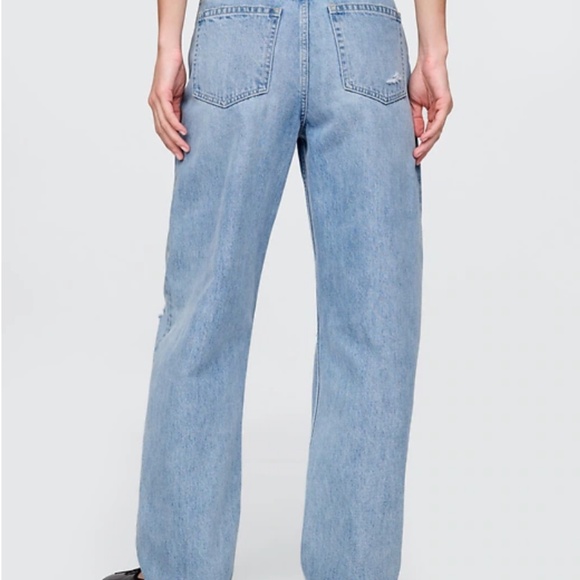 GAP High Rise Barrel Jeans - Size 8 SHORT or 29 - Picture 4 of 7